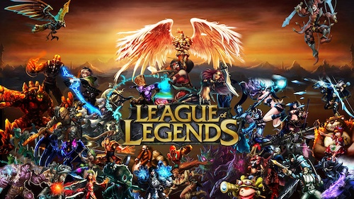 salle de jeu league of legends